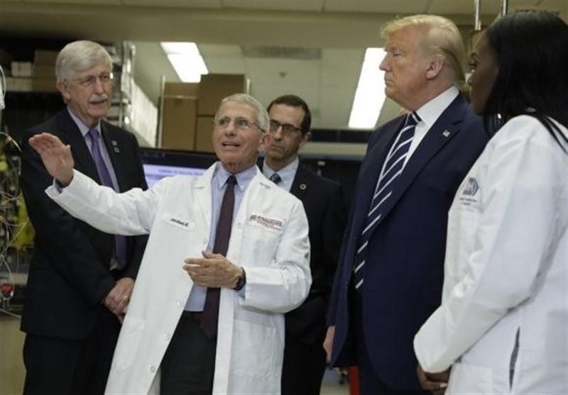 اختلاف نظر مدیر موسسه ملی بیماری های عفونی آمریکا با ترامپ در خصوص کرونا