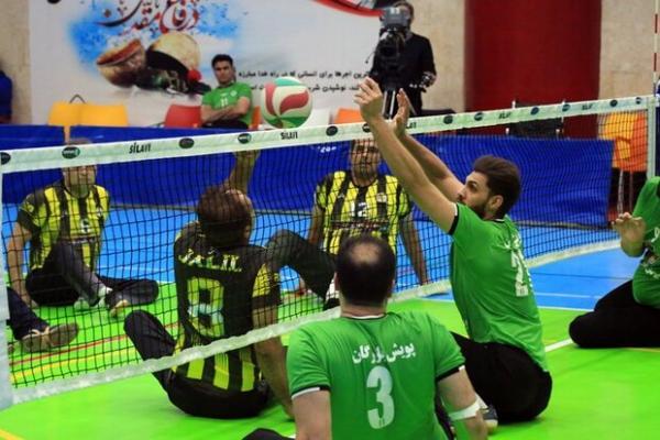صعود نماینده فارس به مسابقات والیبال نشسته لیگ برتر کشور